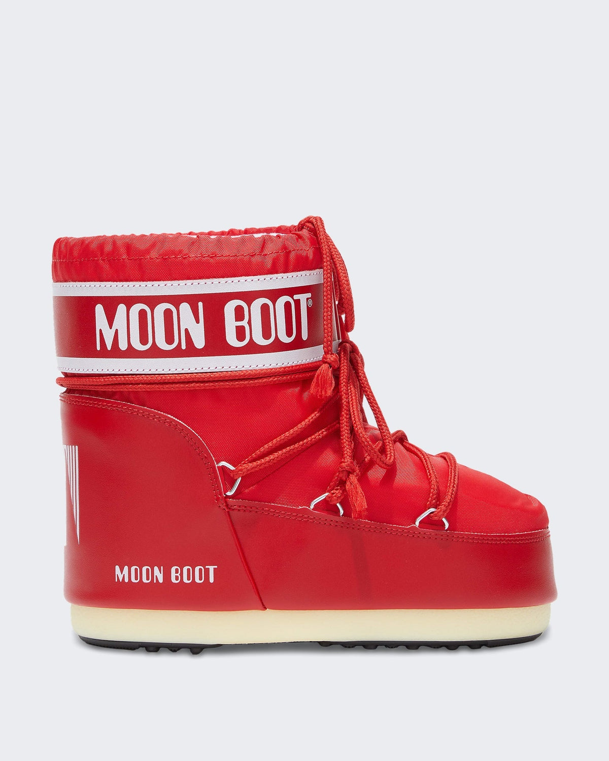 Moon boot Dames Mb Icon Low Nylon-Red Rood - Eleganza.nl