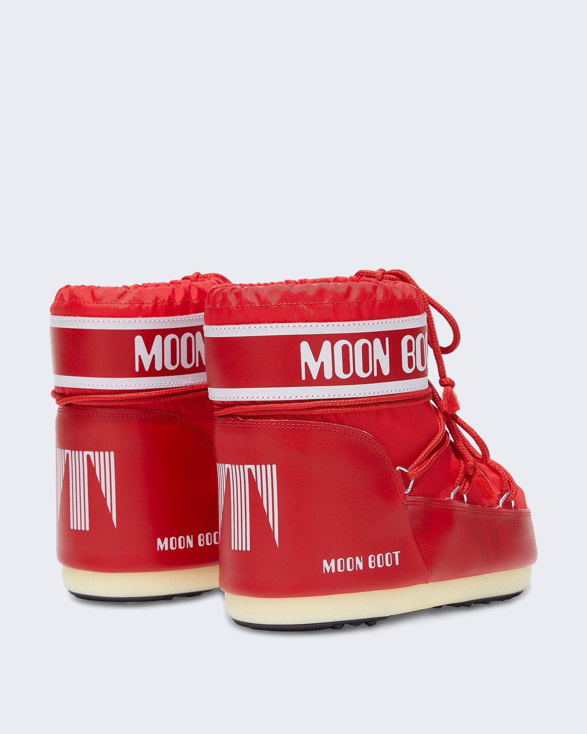 Moon boot Dames Mb Icon Low Nylon-Red Rood - Eleganza.nl