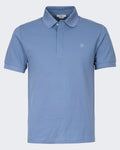 Heren Logo Polo Blauw — huidige kleur