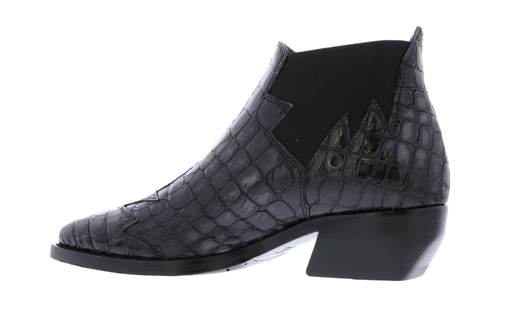 Jo Ghost Dames Western Shoot Croco Print 5CM