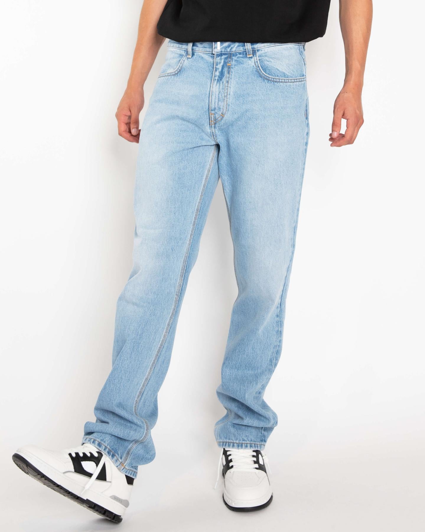 Men Trousers blue