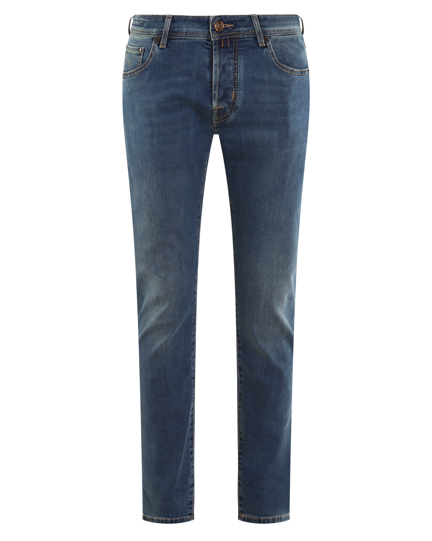 Heren Nick Slim Jeans Blauw