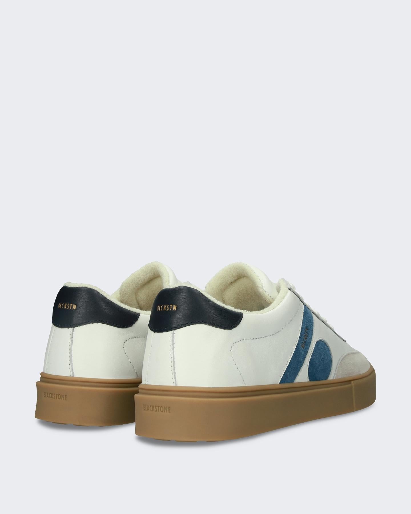 Heren Quartz Auden Sneaker Wit/Blauw