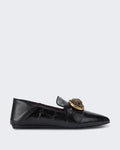 Kurt Geiger Women's 225-Chelsea Point Slip On loafers — huidige kleur