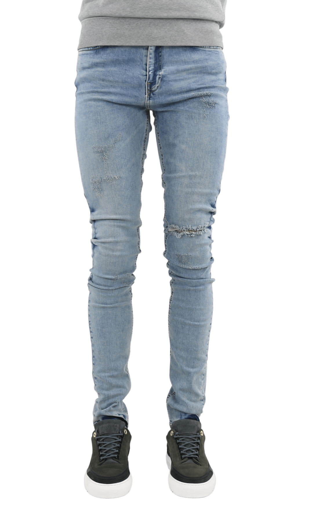 Men Destroyer Skinny Jeans