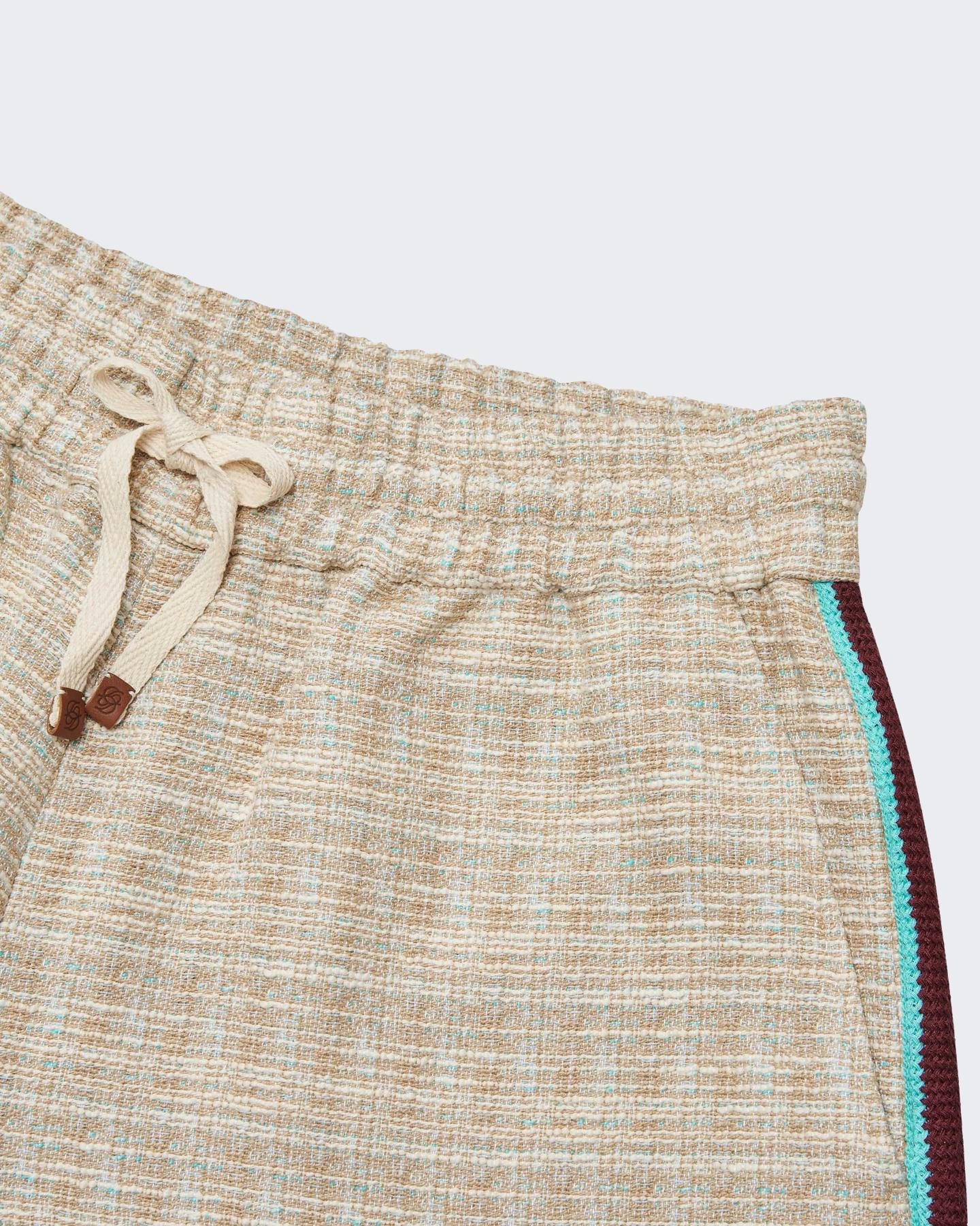 Heren Short Tweed D Miroir