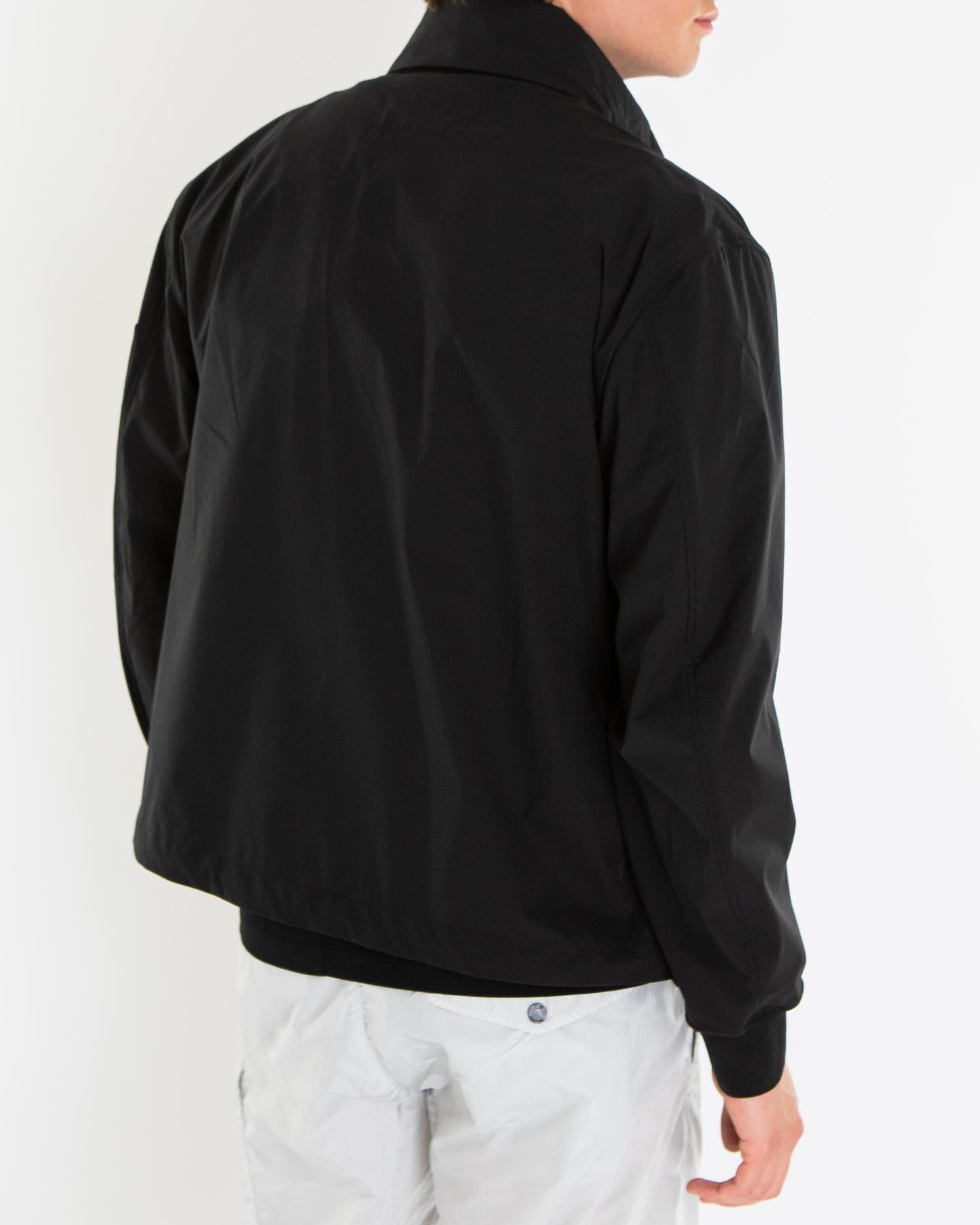 Heren Pro-Tek Button Hood Jack Zwart