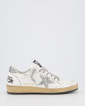 Women's Ballstar Sneaker White/Glitter — huidige kleur