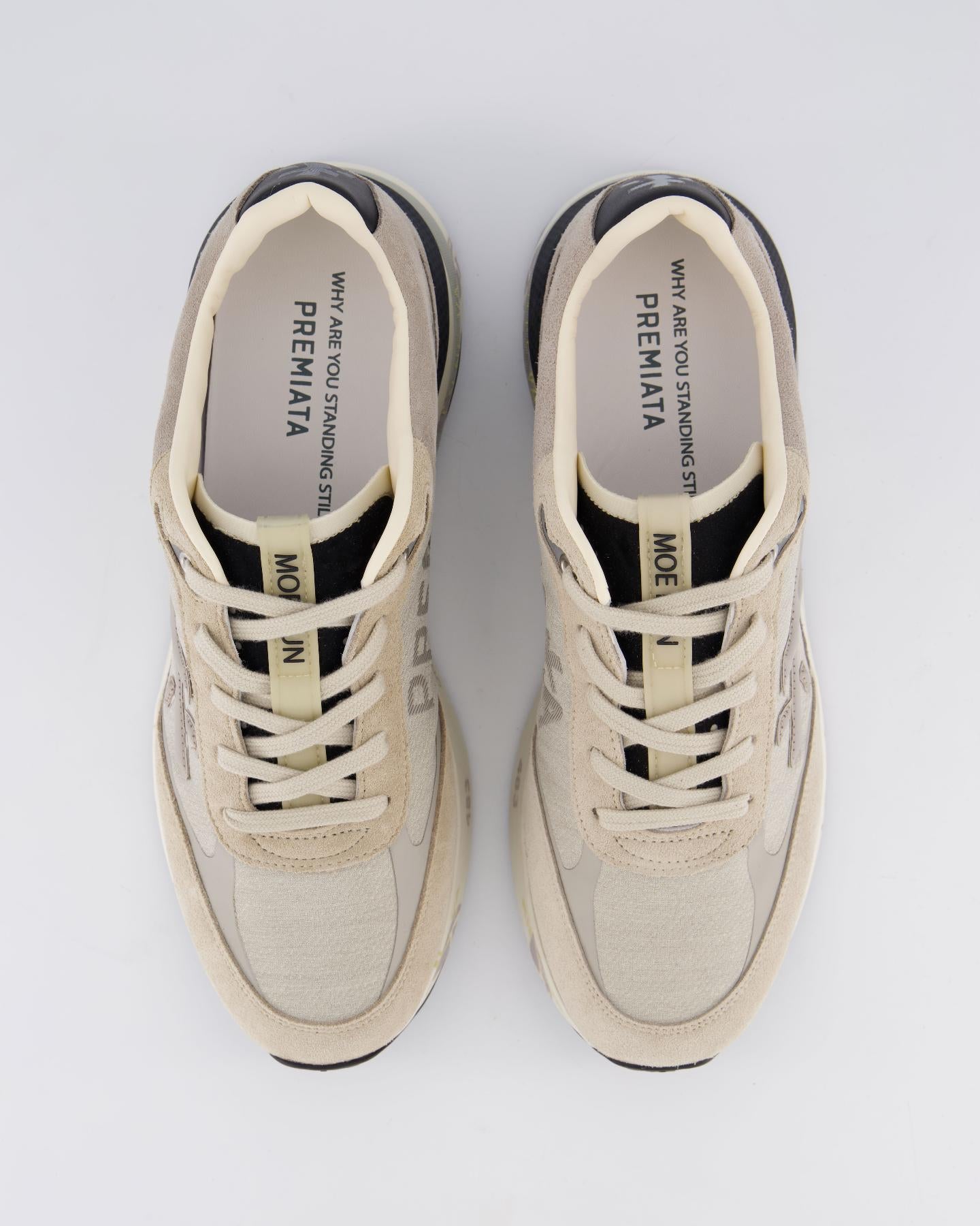 Heren Moerun Sneaker Beige/Grijs