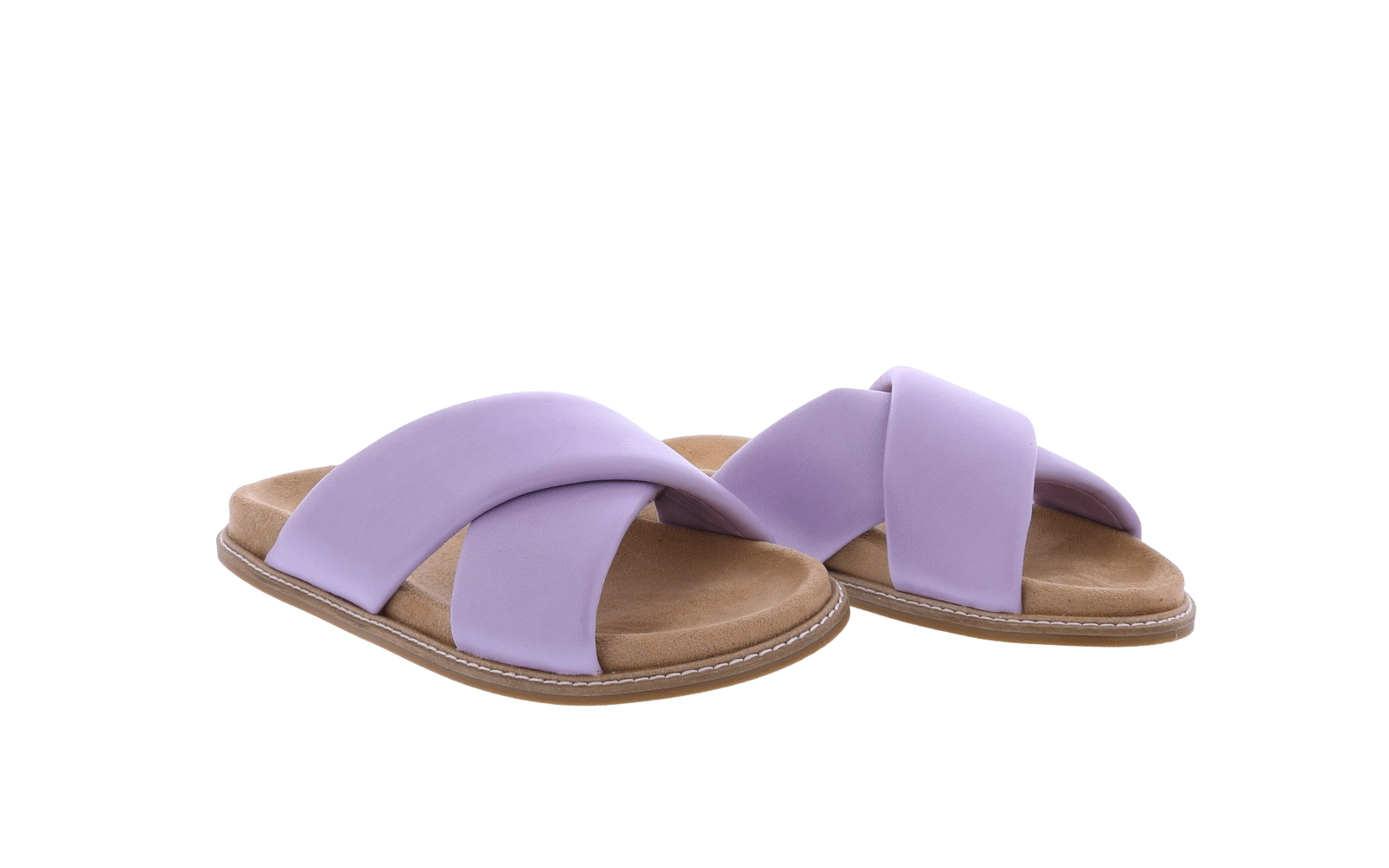 Women Leather Band Slipper