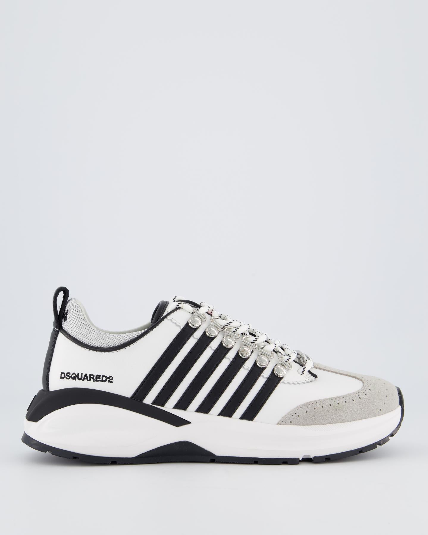 Heren Dash Sneaker Wit/Zwart