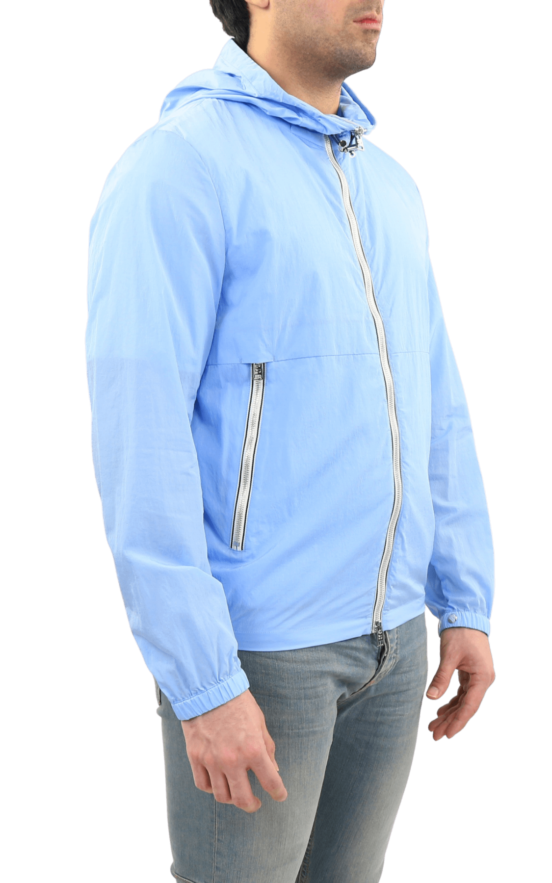 Men Crinkle Windbreaker