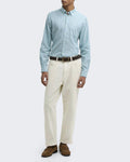 Barbour Men's Nelson Tailored Shirt Green — huidige kleur
