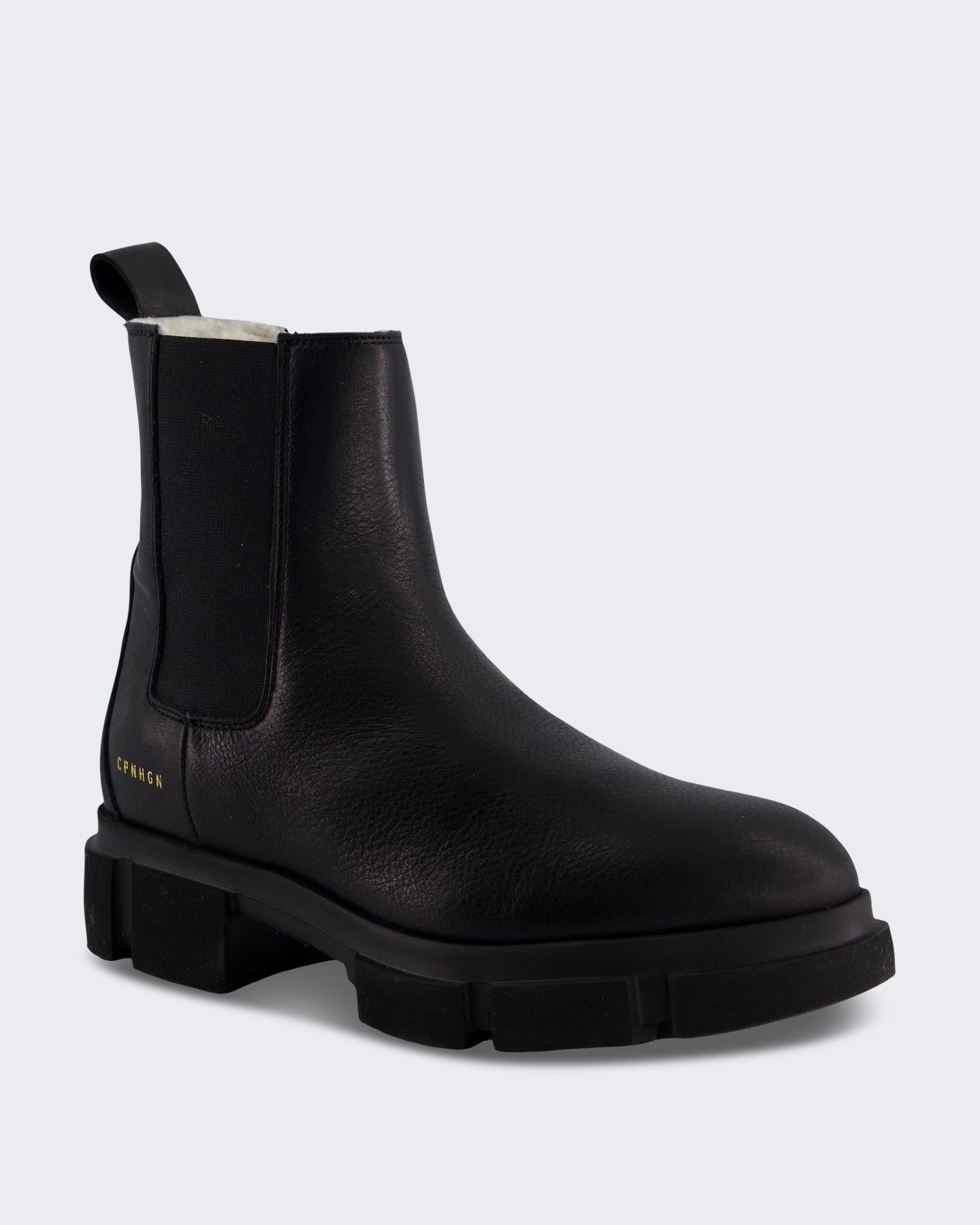 Copenhagen Studios Dames CPH570 Teddy Boot Zwart