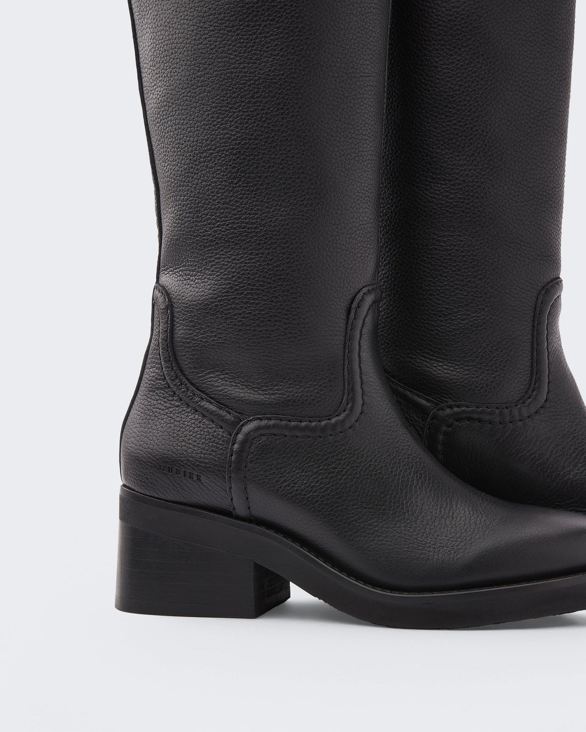Nubikk Dames Cassy Boot halfhoge laars Zwart - Eleganza.nl