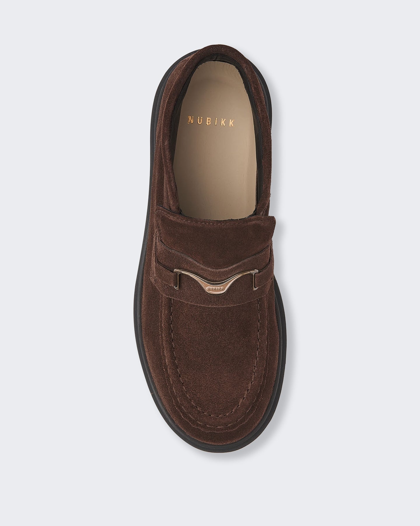 Nubikk Dames Ella Monroe damessneakers Bruin - Eleganza.nl