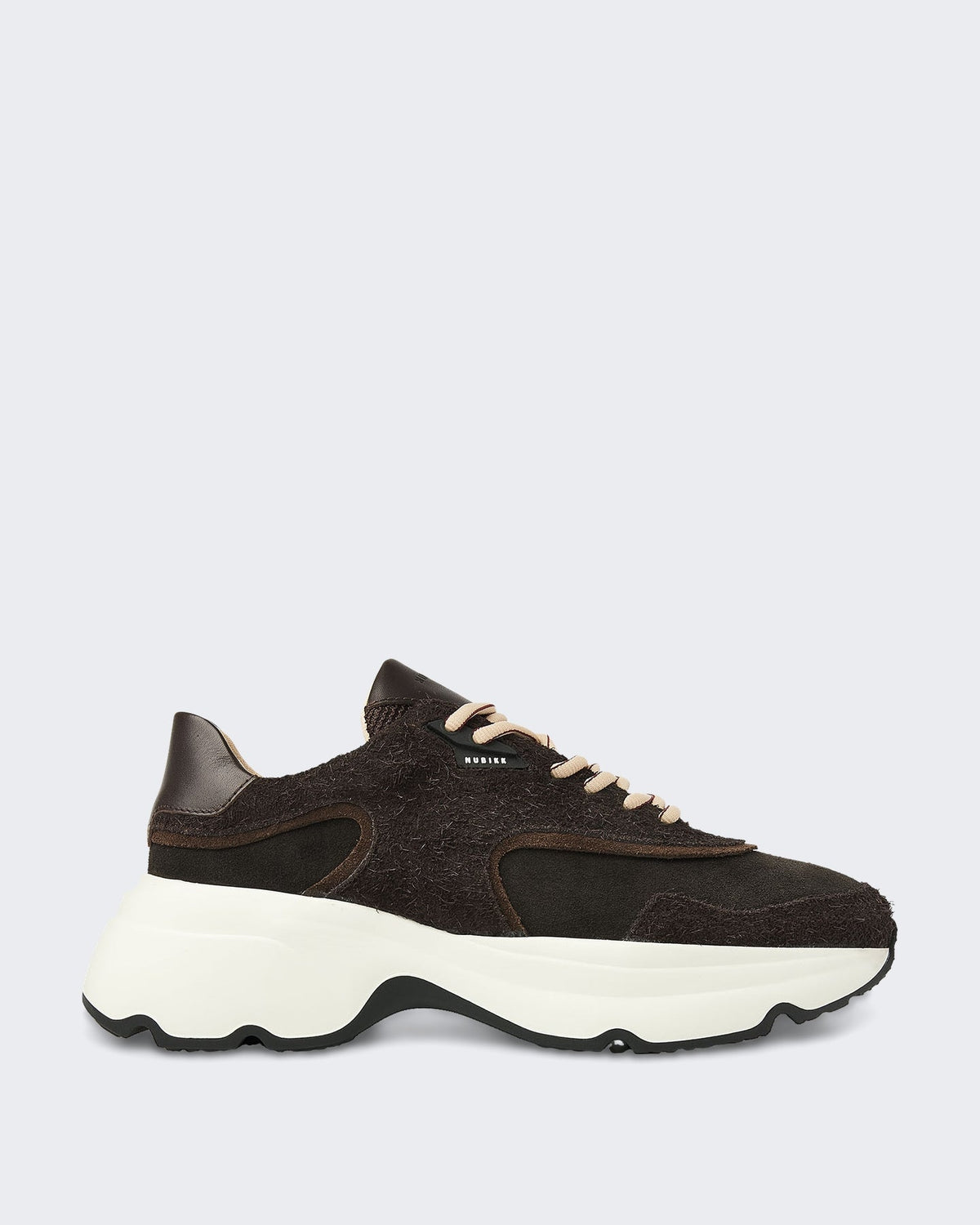 Nubikk Dames Ross Zay sneaker Bruin - Eleganza.nl