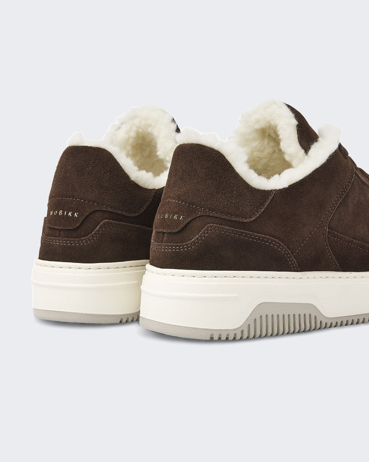Nubikk Heren Basket Court Fur (M) Bruin - Eleganza.nl