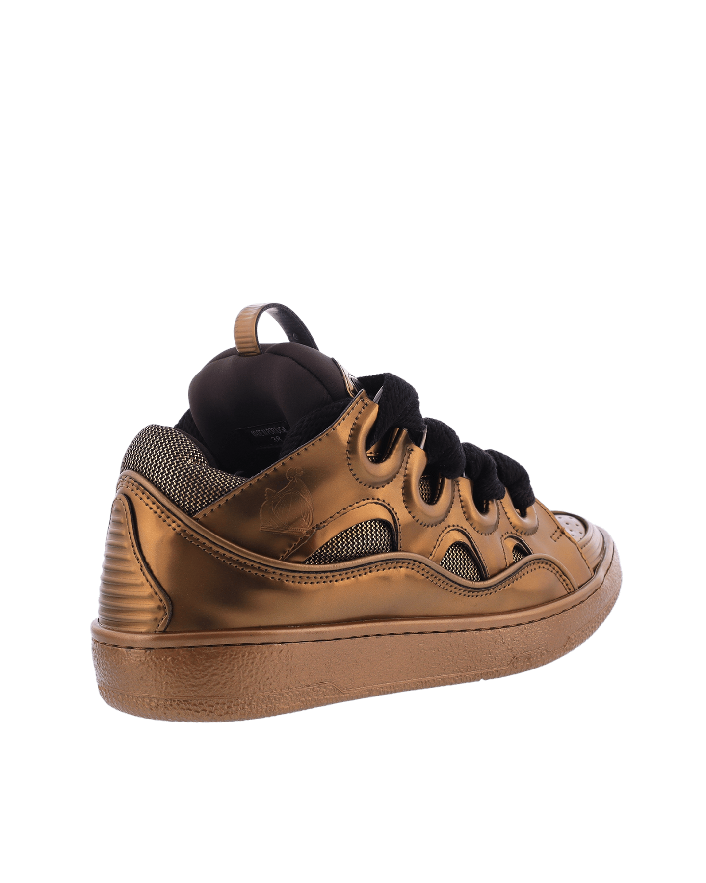 Lanvin Dames Curb Sneaker Bronze Metallic – foto 3