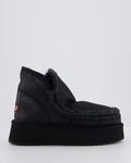 Women's Mini Eskimo Platform Black