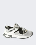 Men's Space Memo sneaker in White en Black — huidige kleur