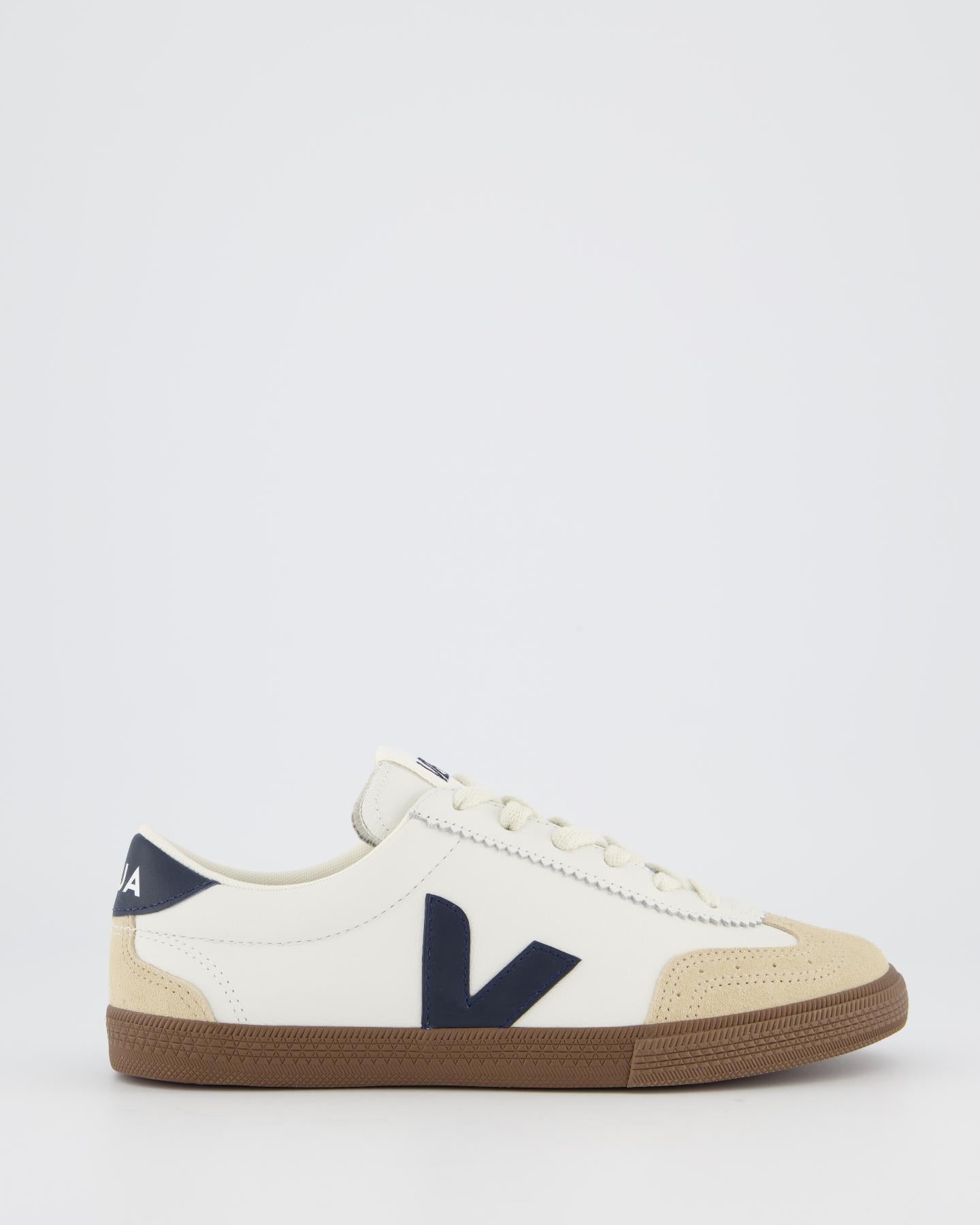 Dames Volley Sneaker Wit/Blauw