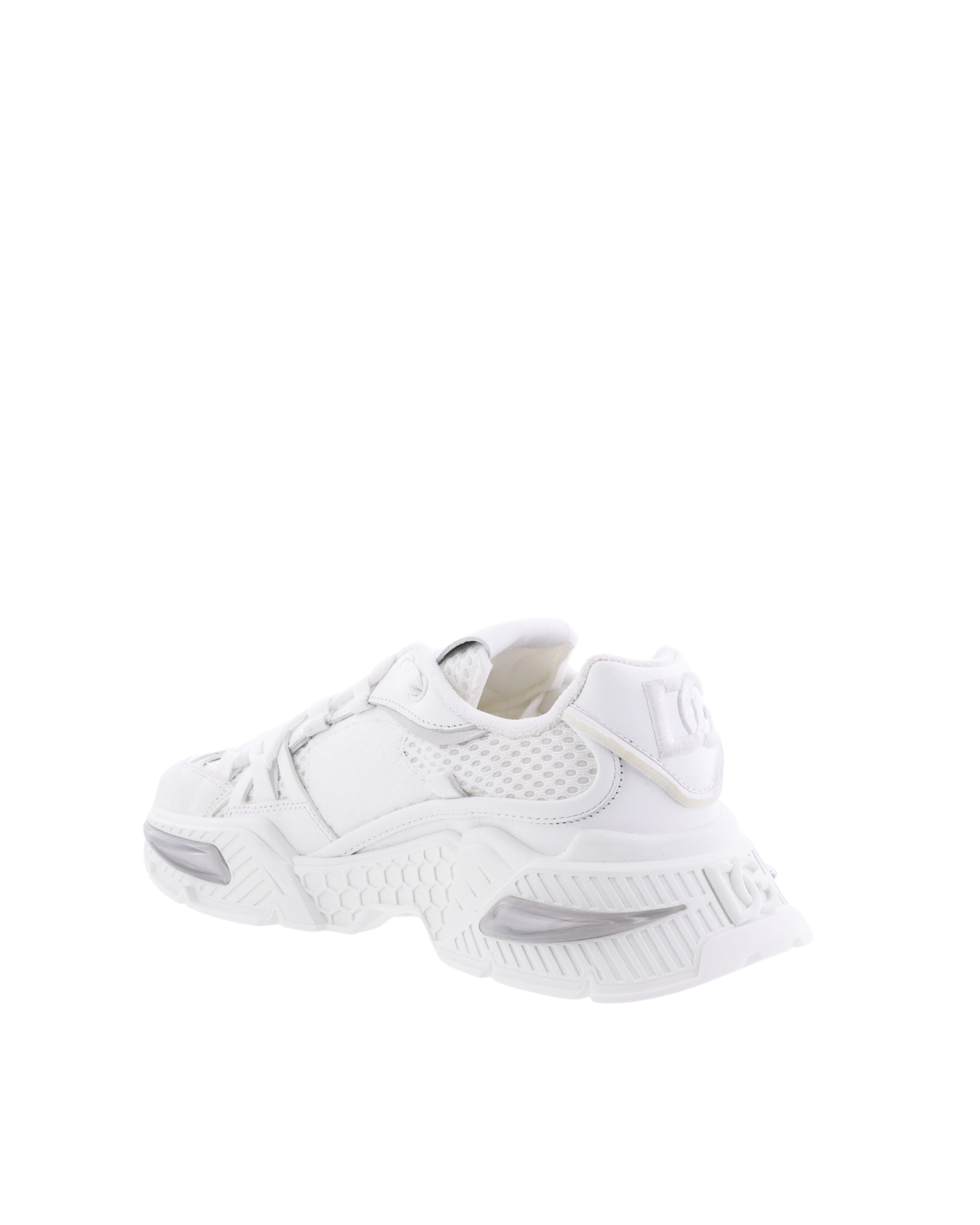 Women Mixed-Material Airmaster White