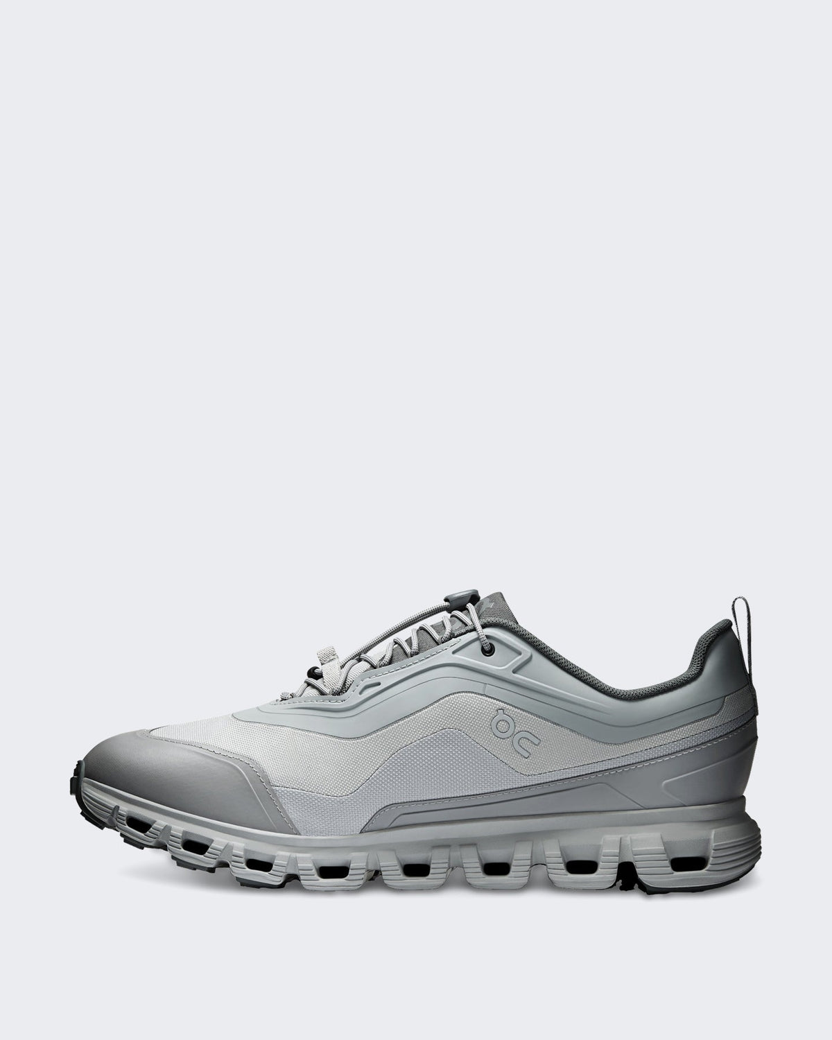 On Heren Cloud 6 Geo WP waterbestendige sneaker in grijs - Eleganza.nl