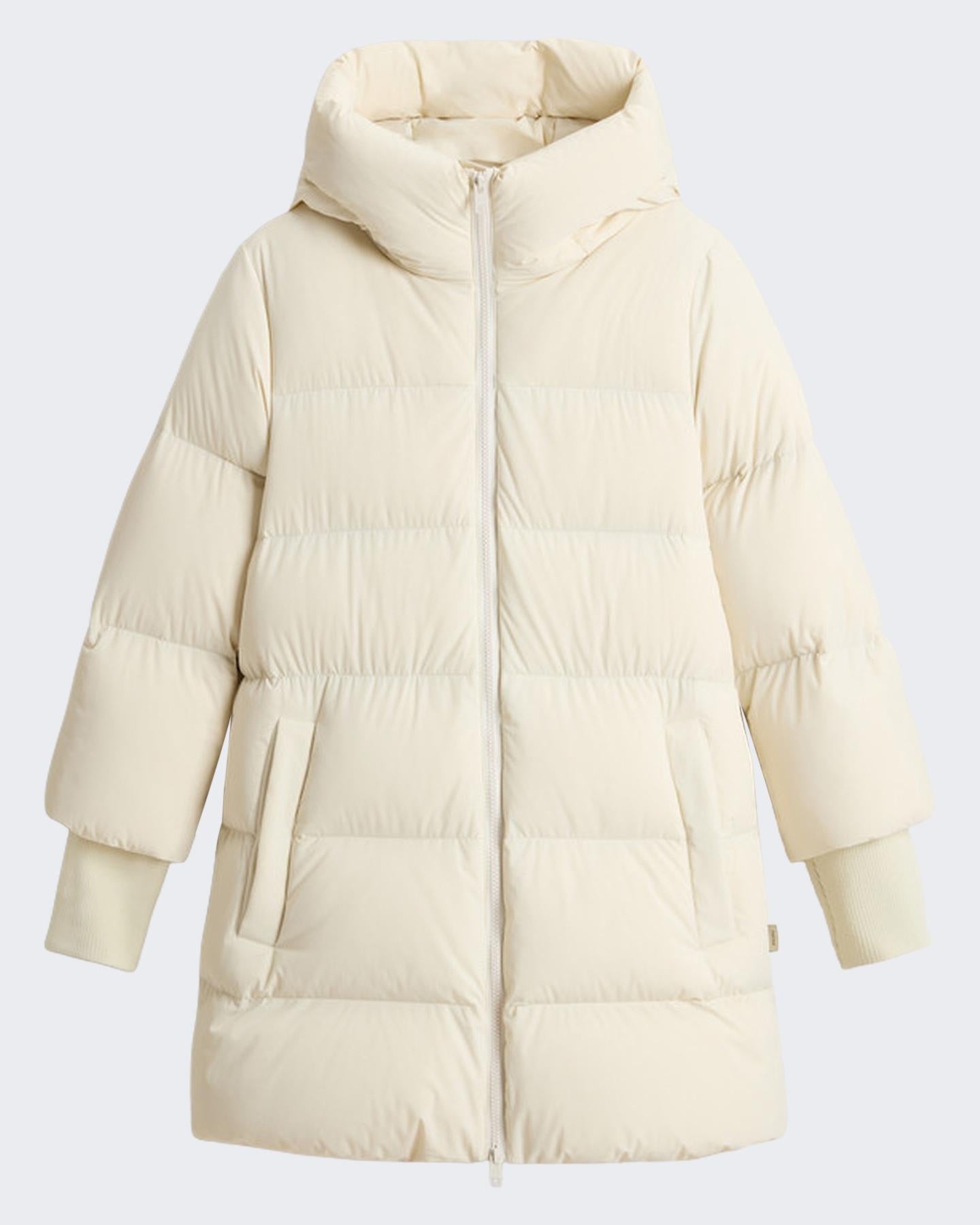Dames Cloud Madison Coat Wit