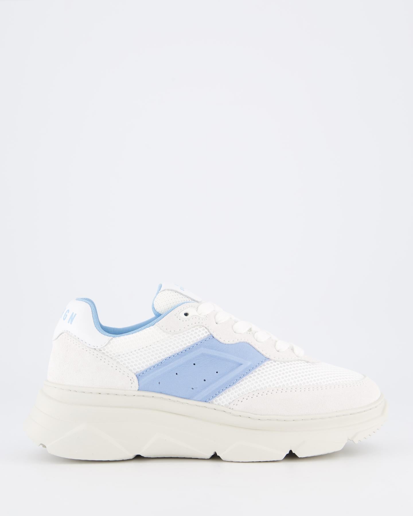 Dames CPH53 Sneaker Wit/Blauw
