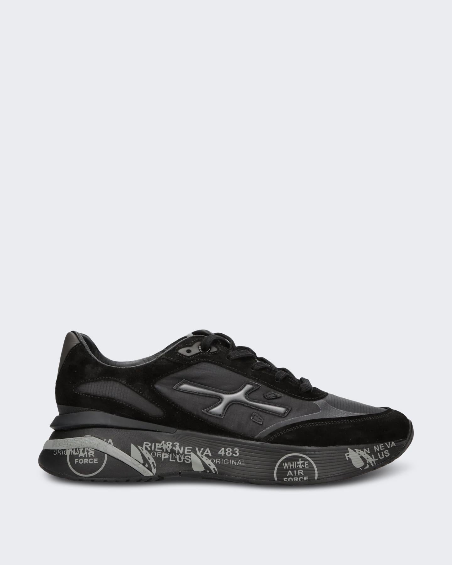 Heren Moerun Sneaker Zwart