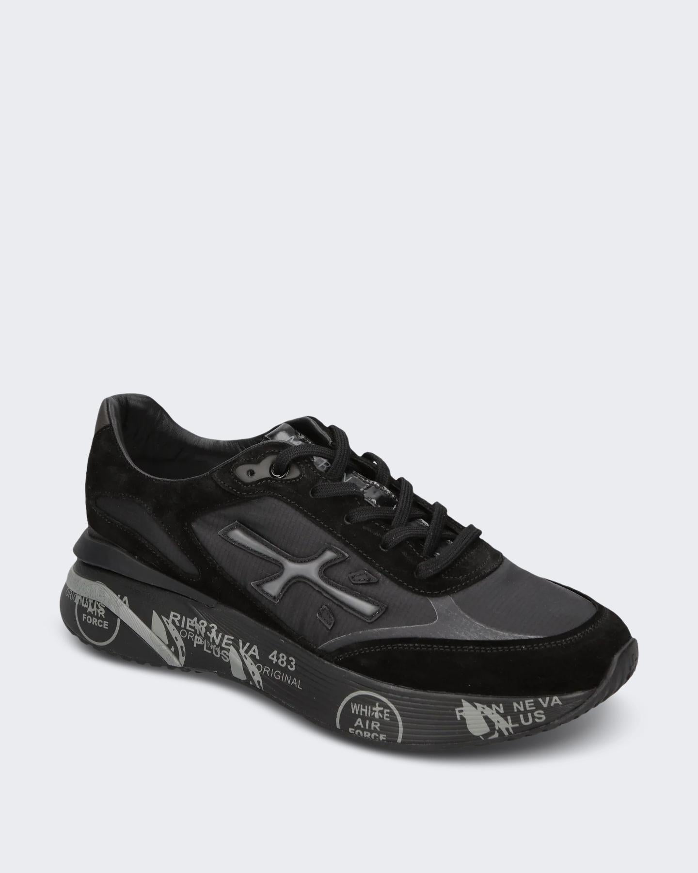Heren Moerun Sneaker Zwart