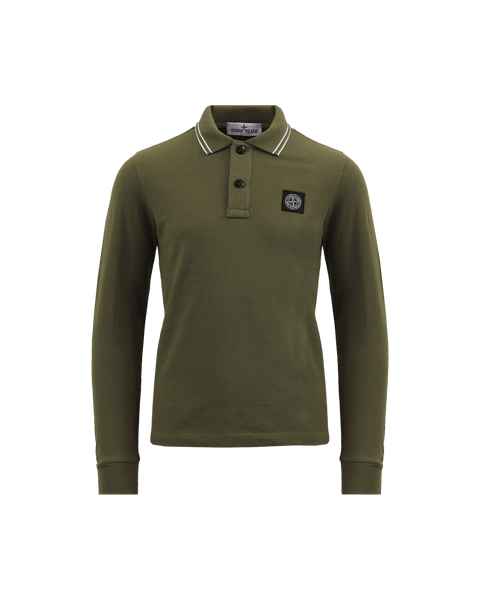 Stone island best sale polo green