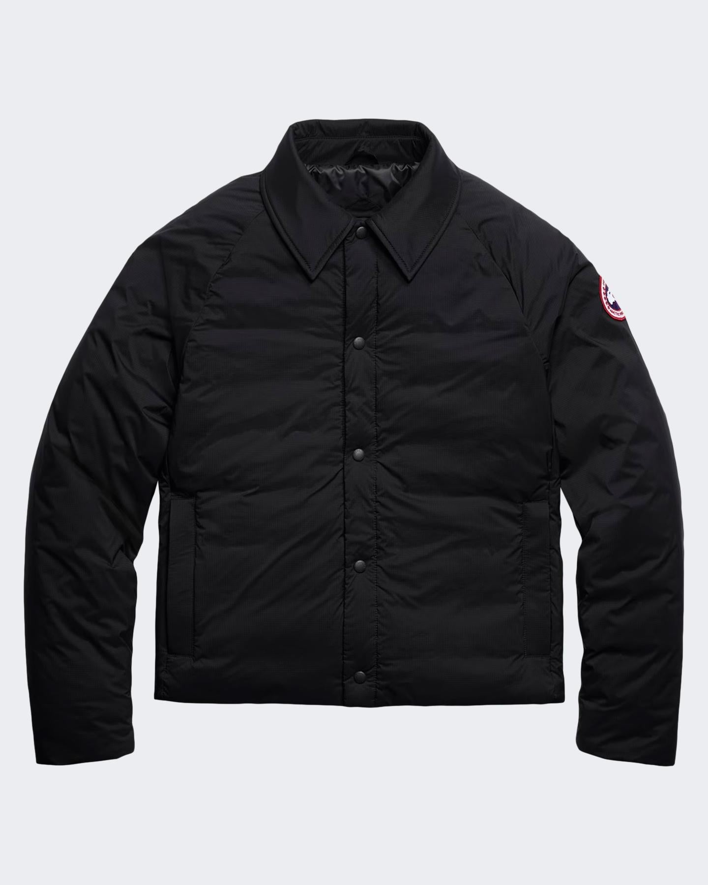 Heren Lodge Coach Jacket Zwart