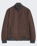 Pal Zileri Men's Blouson Jacket Brown — huidige kleur