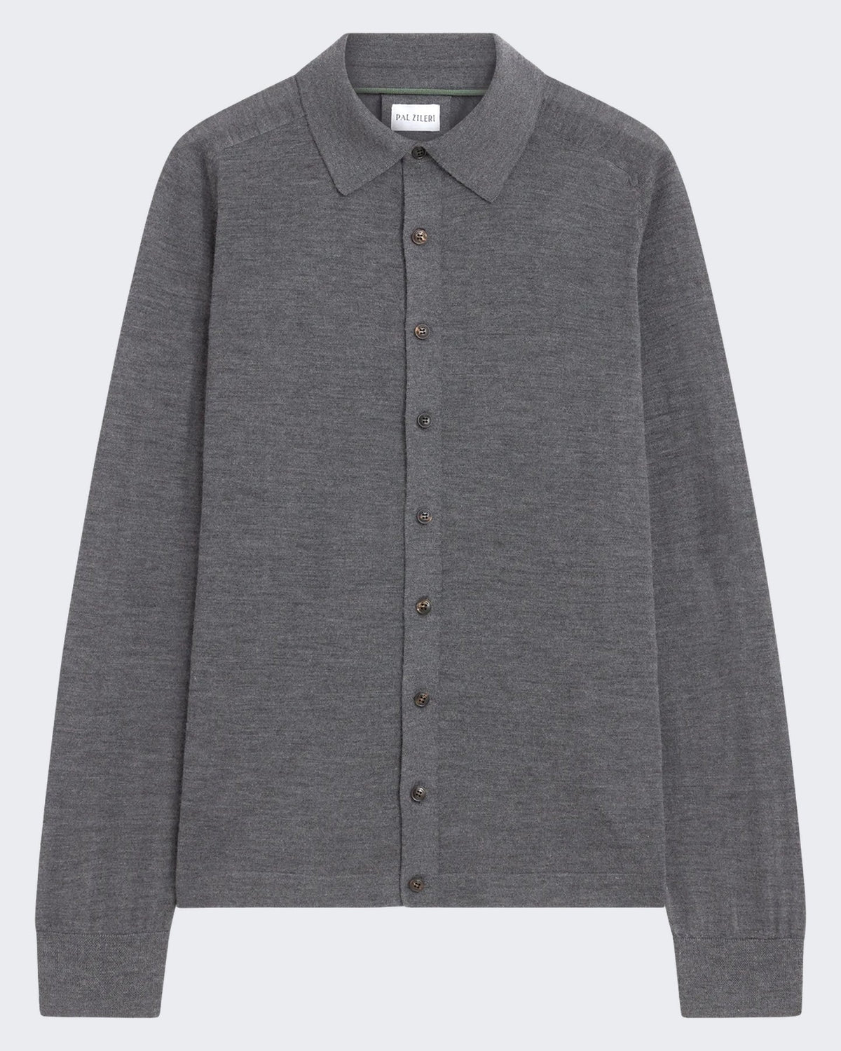 Pal Zileri Heren Fijngebreid knitwear trui in grijs - Eleganza.nl