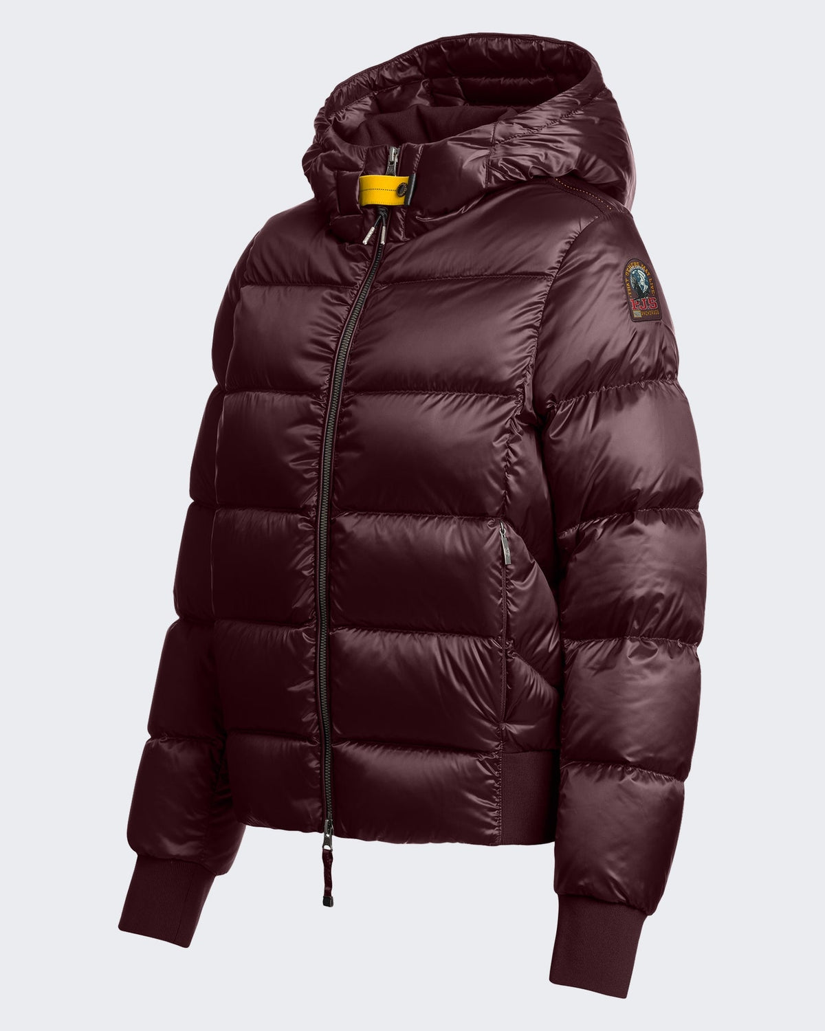 Parajumpers Dames Gewatteerde donzen jas met capuchon Rood - Eleganza.nl