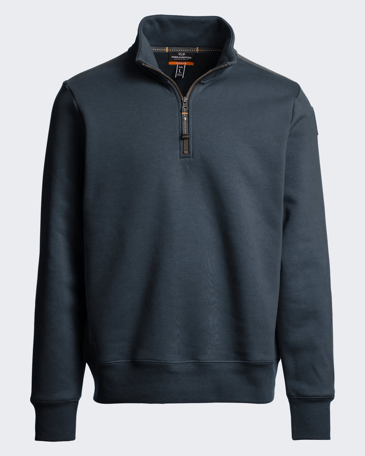 Parajumpers Heren Half-zip fleece trui Grijs - Eleganza.nl