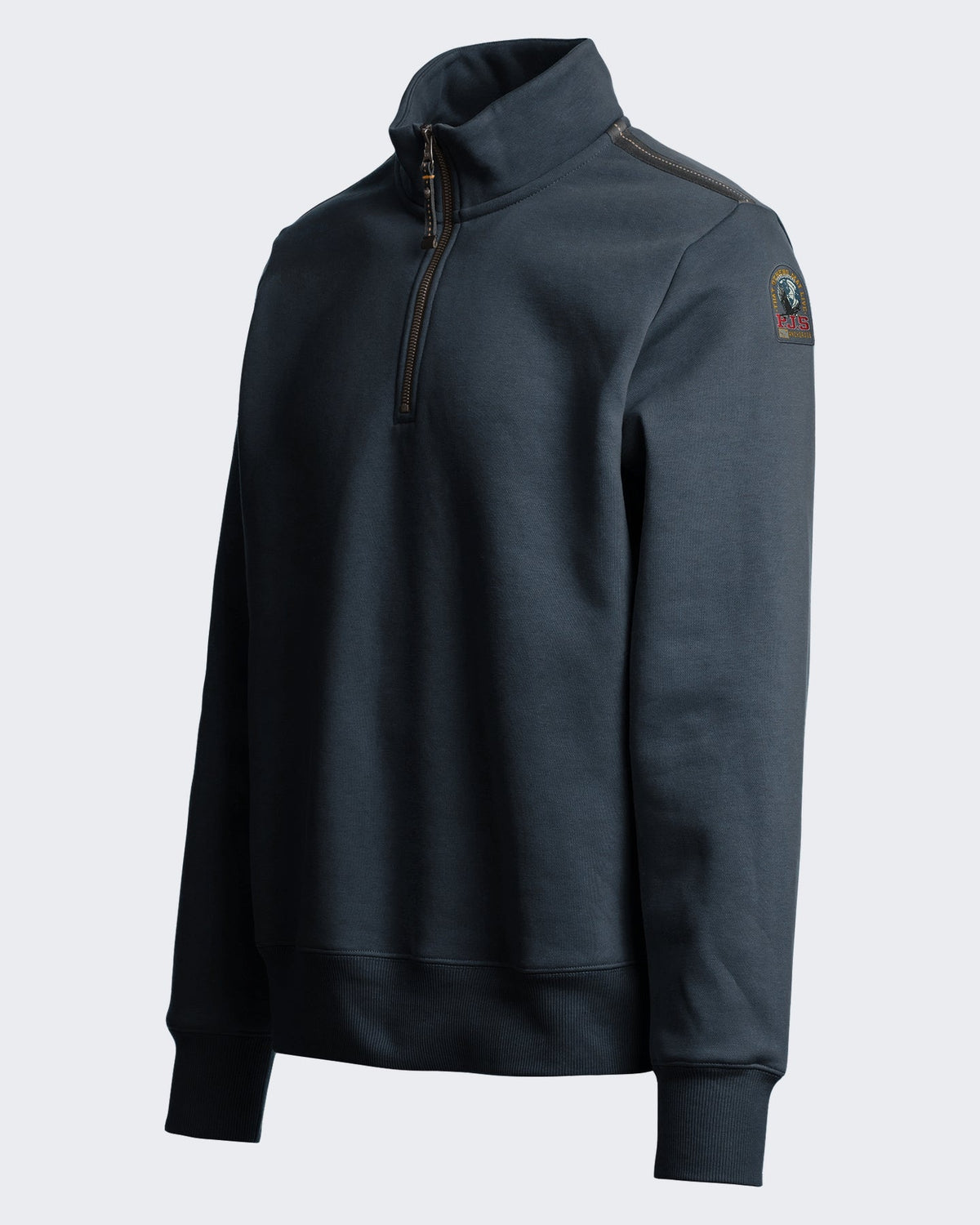 Parajumpers Heren Half-zip fleece trui Grijs - Eleganza.nl