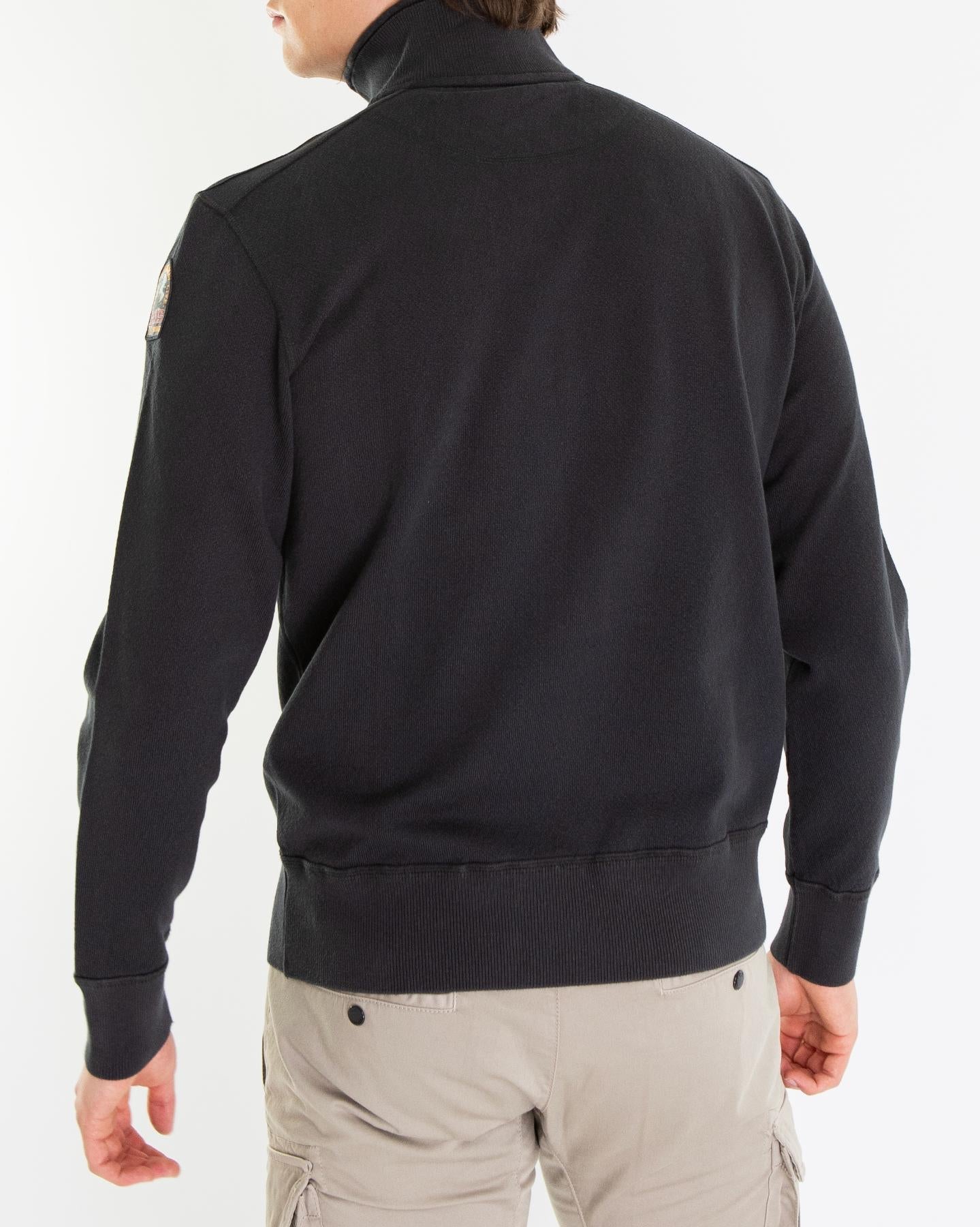 Parajumpers Heren Lenard Half Zip Zwart - Eleganza.nl