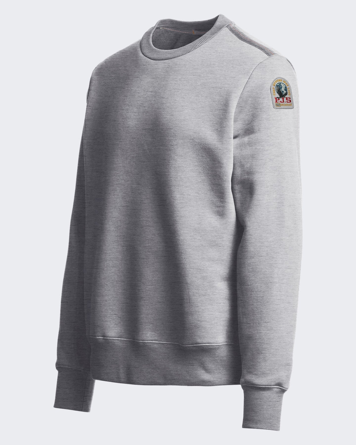 Parajumpers Heren Sweatshirt met ronde hals gemêleerd Grijs - Eleganza.nl
