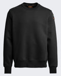 Men's Sweatshirt met ronde hals Black