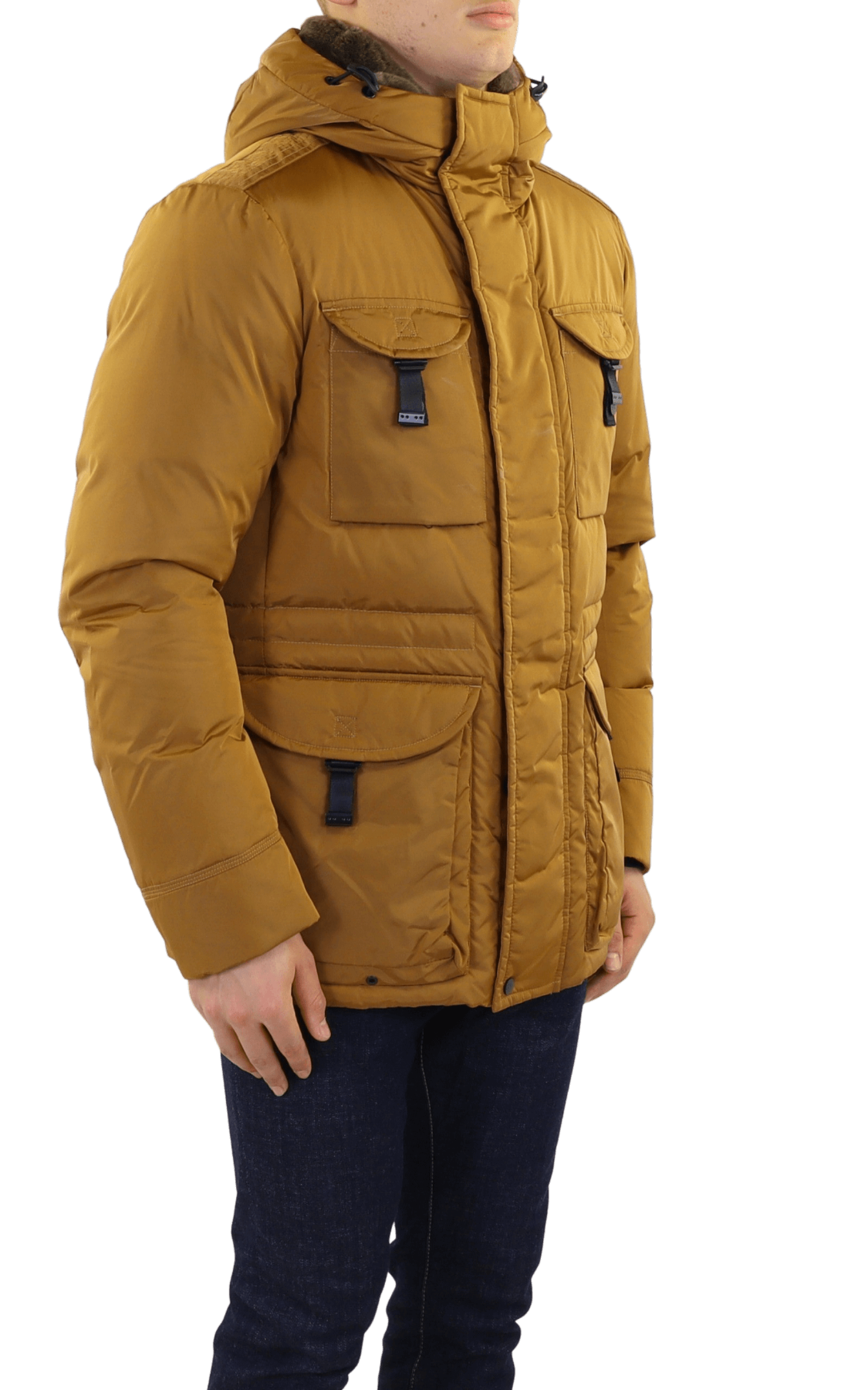 Men Aiptek NBE 03 Fur Parka Bruin