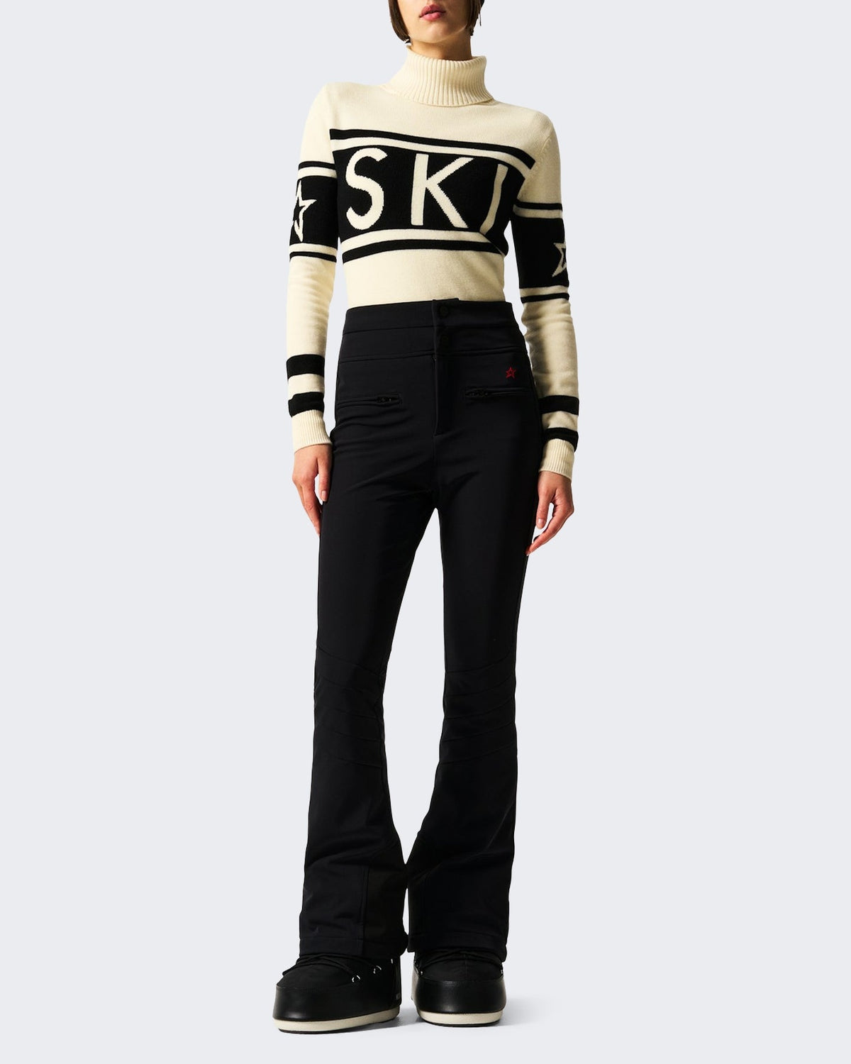 Perfect Moments Dames Hoge taille ski broek Aurora Zwart - Eleganza.nl