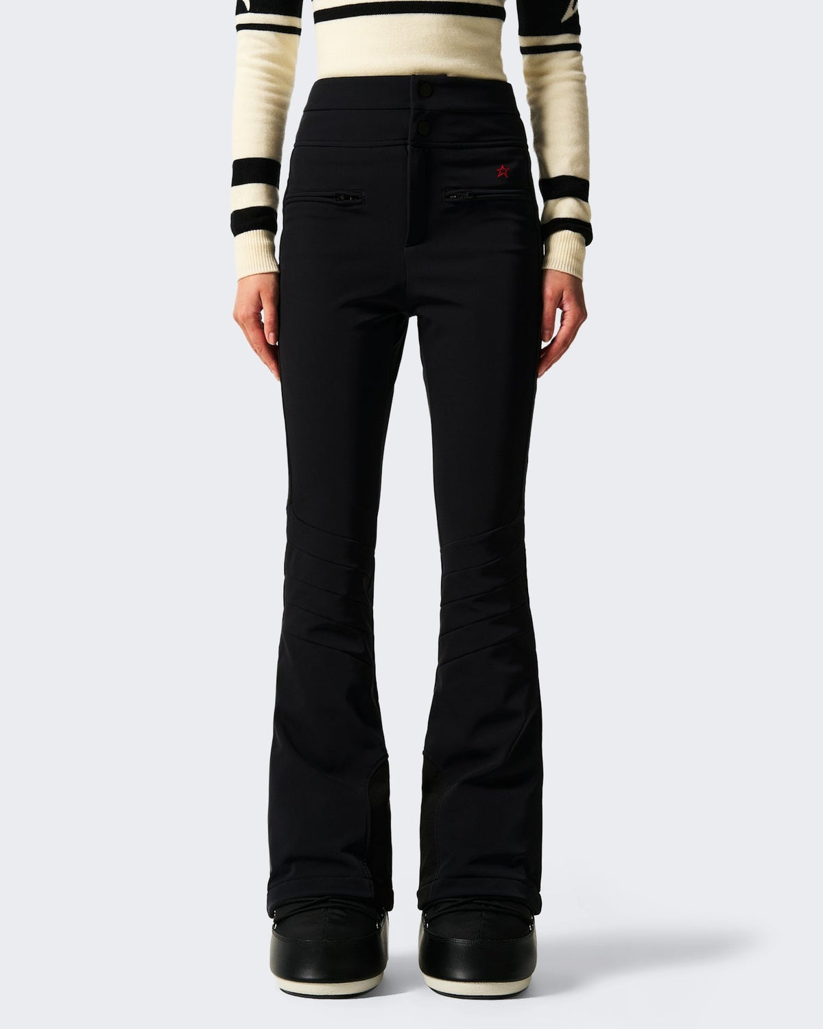 Perfect Moments Dames Hoge taille ski broek Aurora Zwart - Eleganza.nl