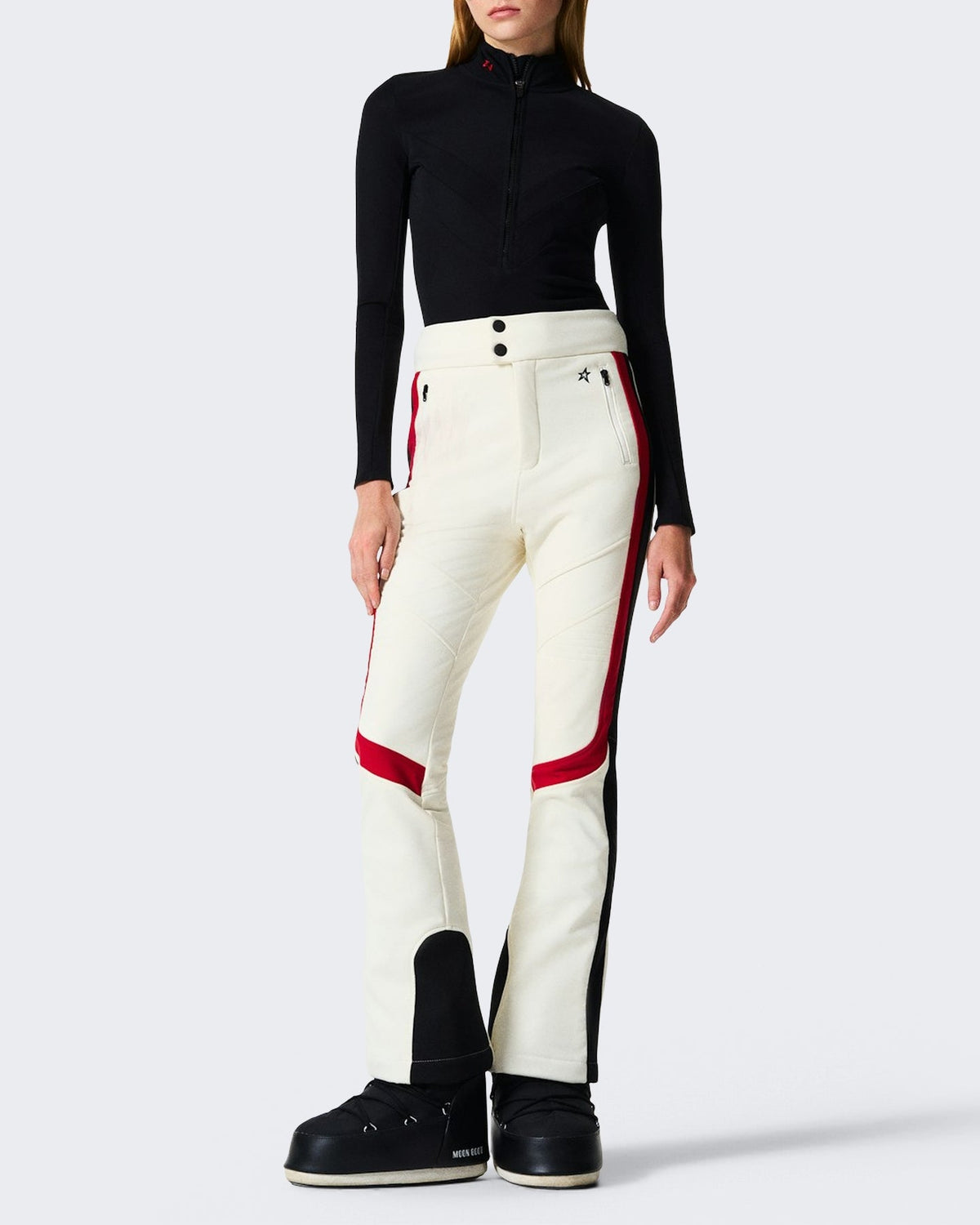 Perfect Moments Dames Saint Moritz ski broek met hoge taille Wit - Eleganza.nl