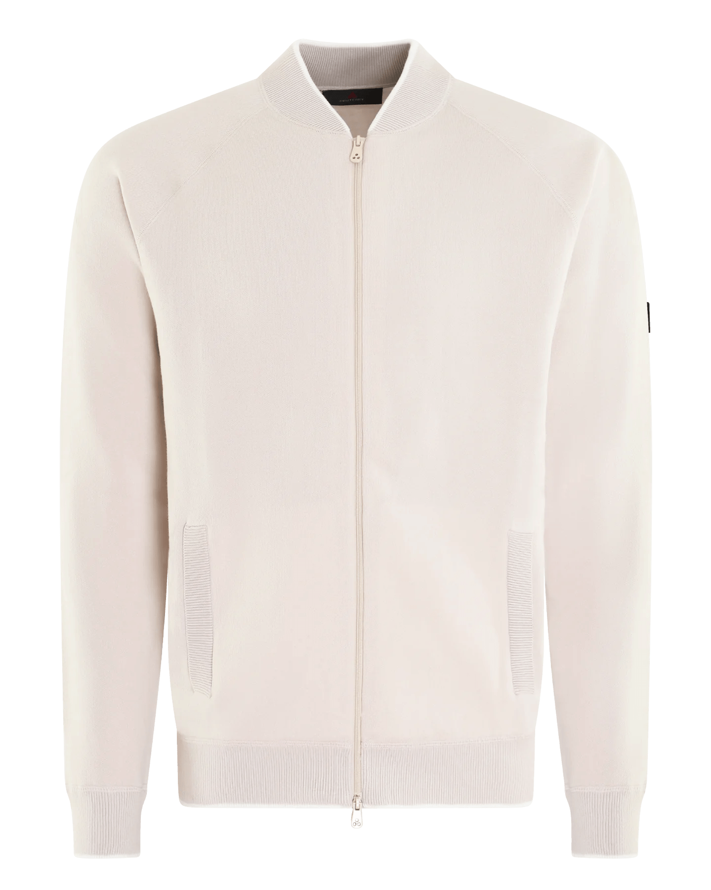 Peuterey Heren Mosk Full Zip Sweater Beige - Eleganza.nl