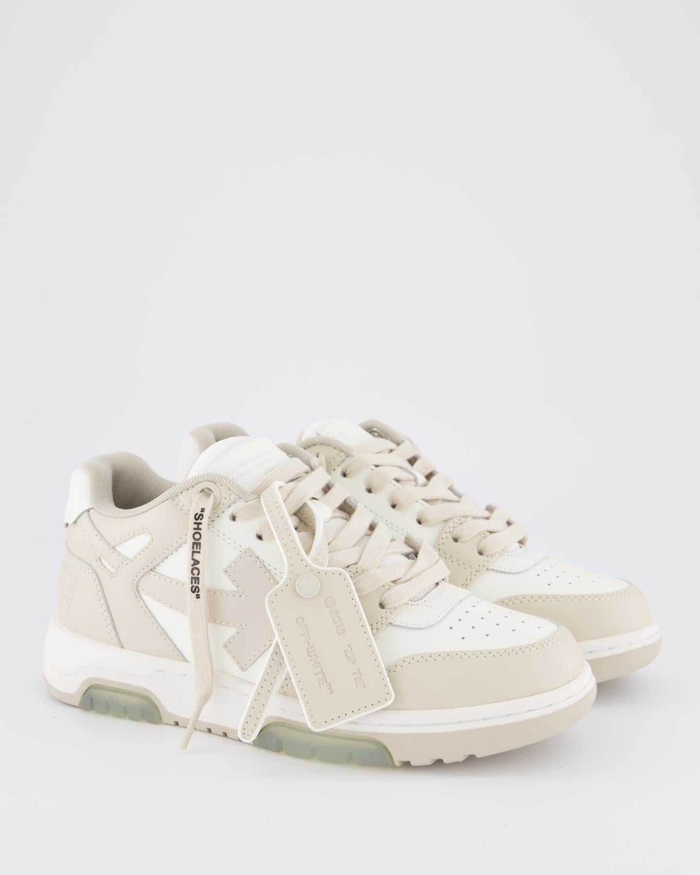 Ladies Out Of Office Sneaker White/Beig