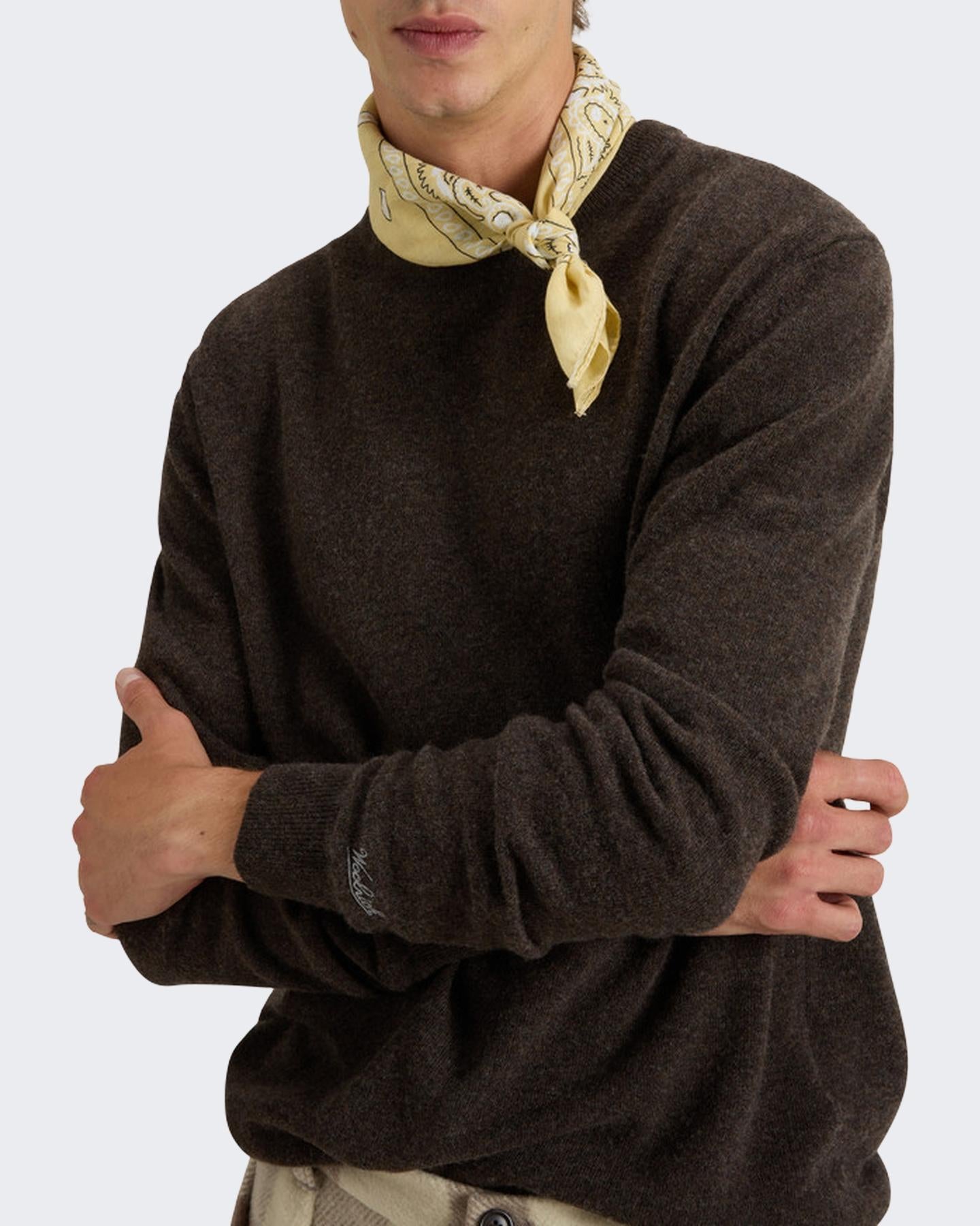 Heren Lambswool Crewneck
