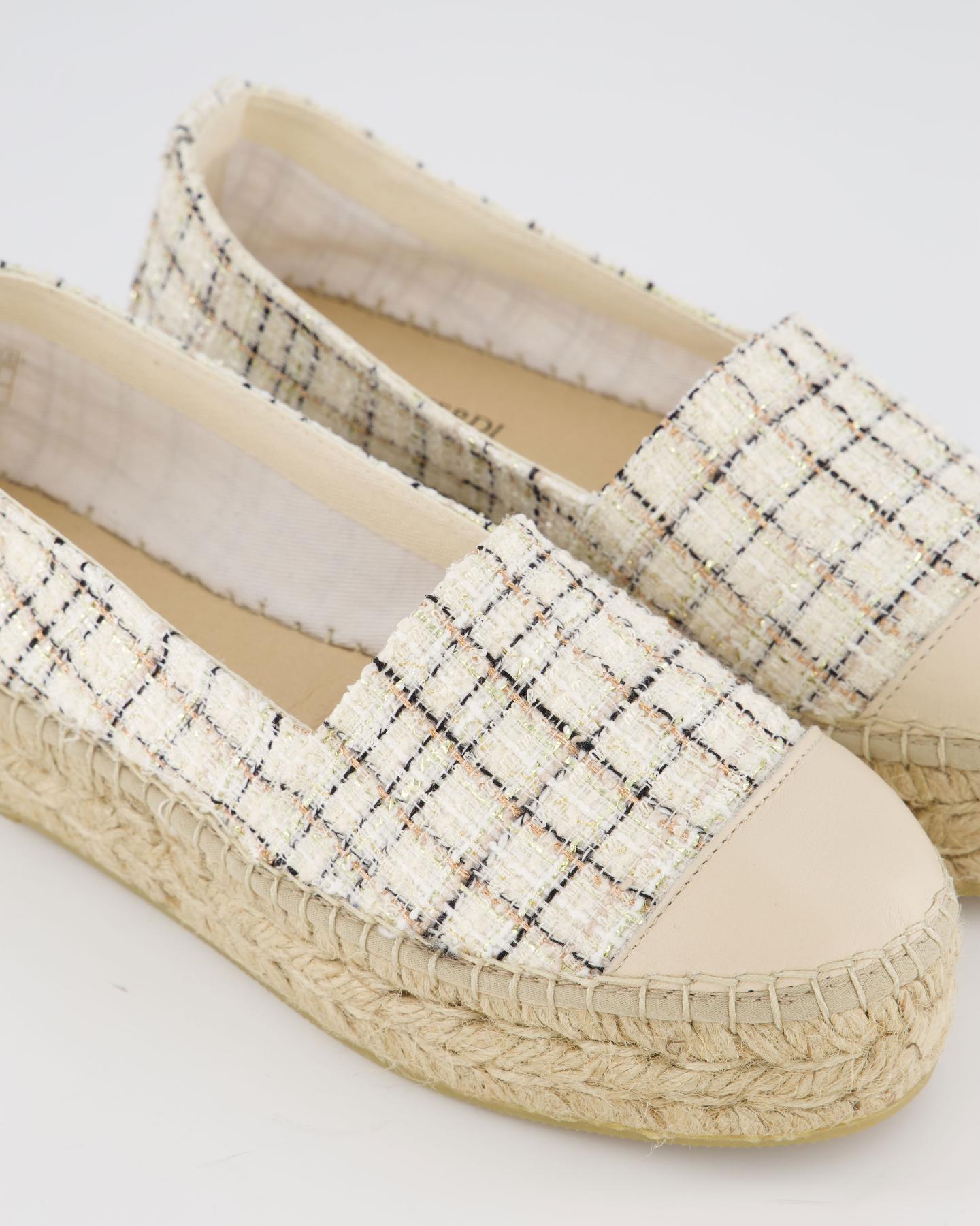 Dames Isabella Loafer Wit/Beige